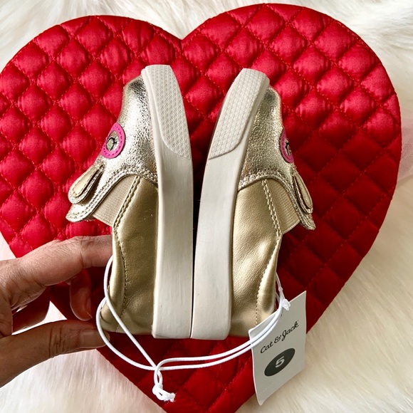 Cat & Jack: Gold Rabbit Shoes - Picture 2 of 4